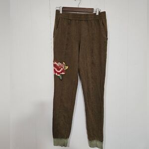 Jaded Gypsy Rose Garden Vintage Wash Jogger